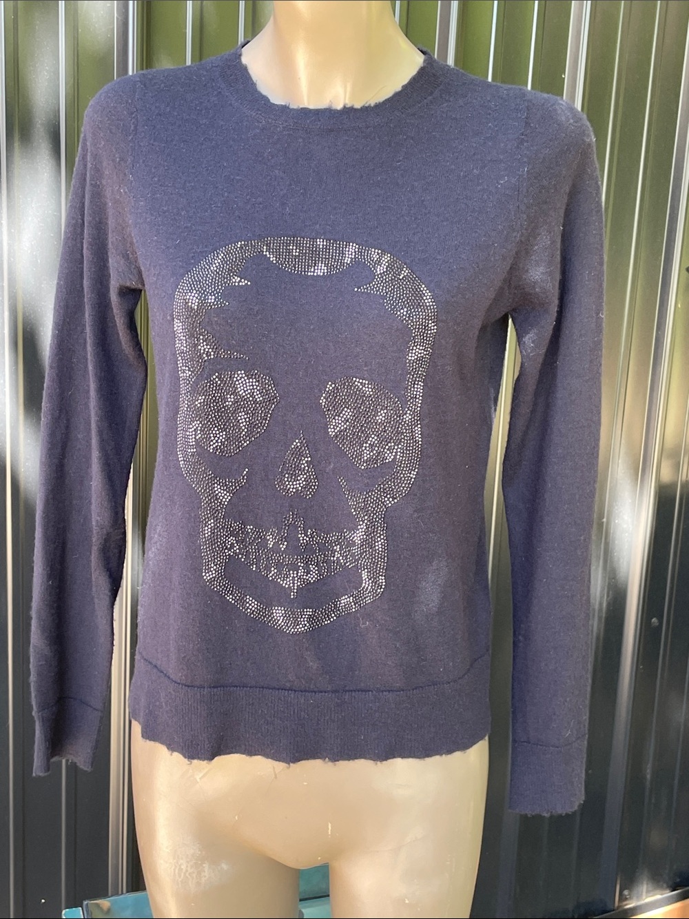 Zadig & Voltaire skull cashmere sweater